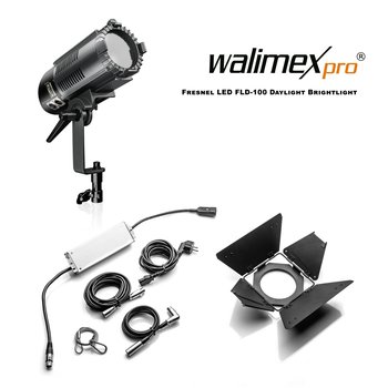 Walimex Pro Fresnel LED FLD-100 Daylight Brightlight 100W