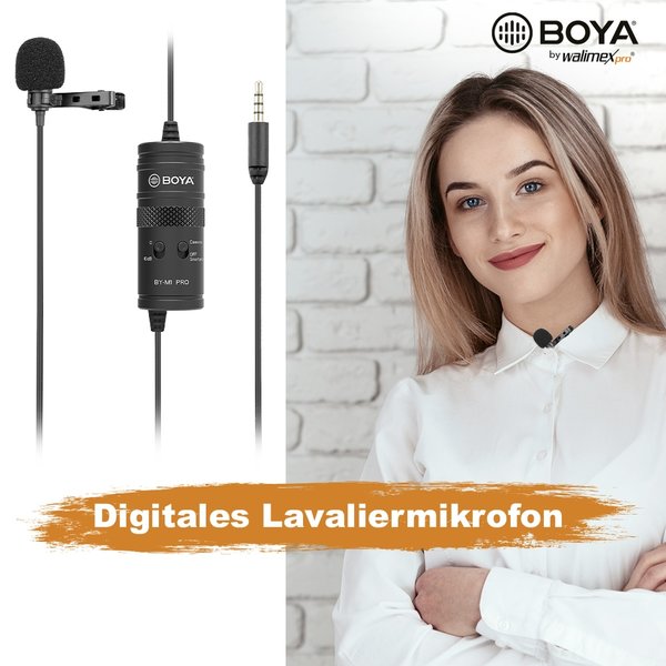 BOYA M1 Pro Lavalier Microphone