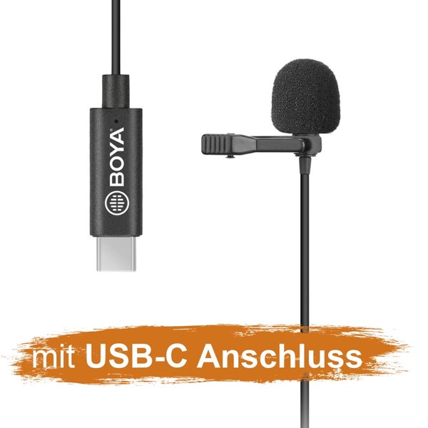 BOYA M3 Lavalier Microphone Type USB-C