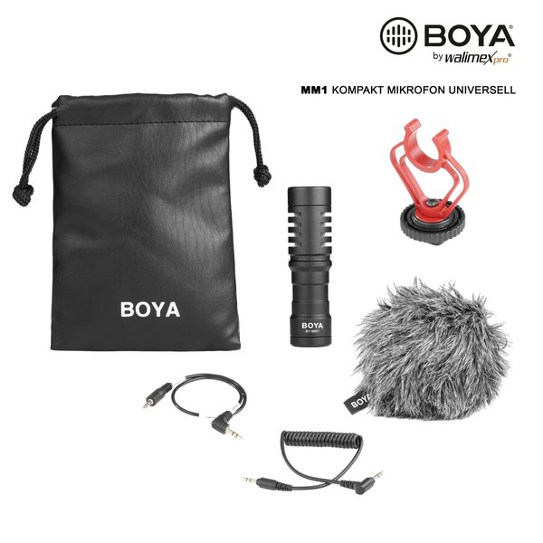 BOYA  MM1 Compact Microphone universal