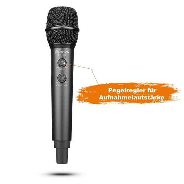 BOYA HM2 Handheld Microphone