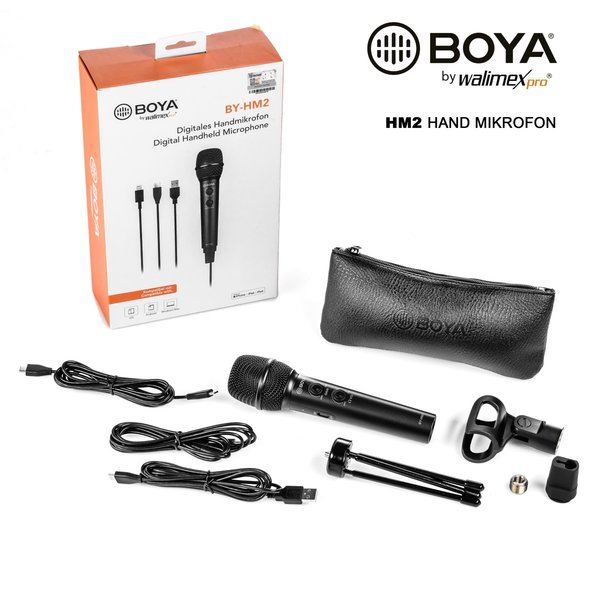 BOYA HM2 Handheld Microfoon