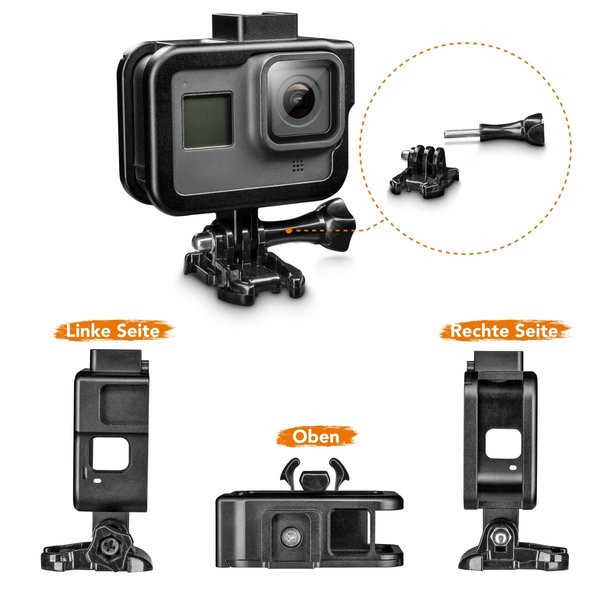 Mantona Mantona Aluminium Housing for GoPro Hero 8