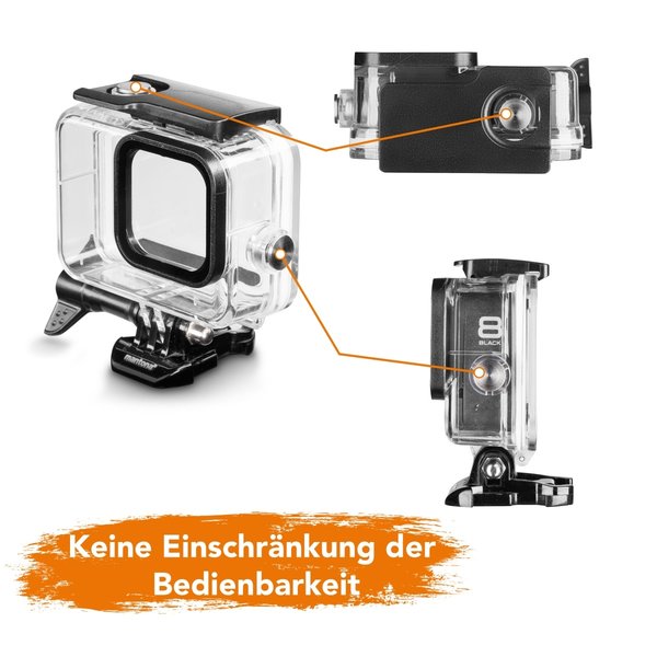 Mantona Underwater Housing for GoPro Hero 8