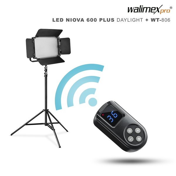 Walimex Pro LED Daylight Niova 600 Plus Light Stand WT-806