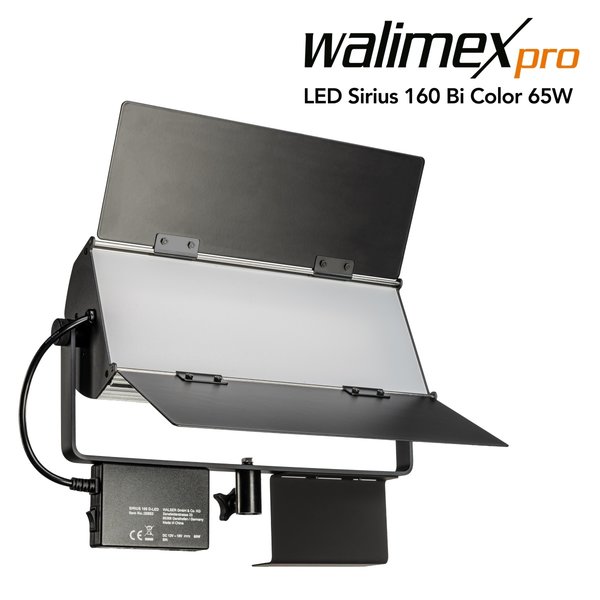 Walimex Pro LED Sirius 160 Bi Color 65W LED Flächenleuchte