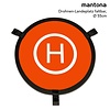 Mantona Drone Landing Pad foldable, Ø 55cm