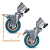 Walimex Pro Tripod wheels Pro 7522 Set of 3 75mm