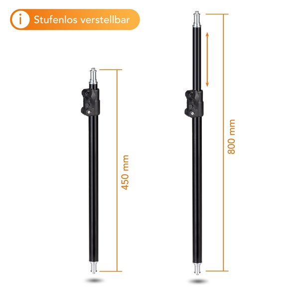 Walimex Pro Floor lamp stand BL-K + centre column