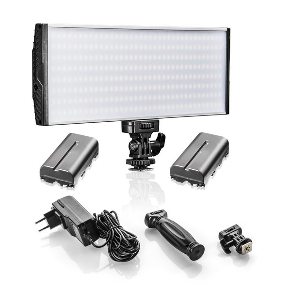 Walimex Pro LED Niova 150 BiColor plus NP-F Batterij - SALE