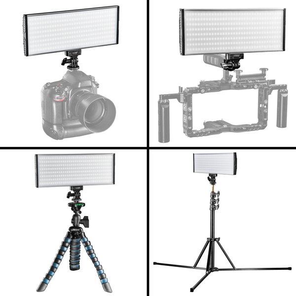 Walimex Pro LED Niova 150 BiColor plus NP-F Batterij - SALE