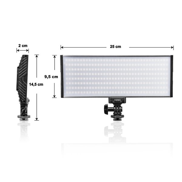 Walimex Pro LED Niova 150 BiColor plus NP-F Batterij - SALE