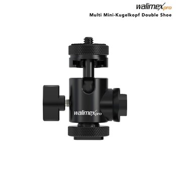 Walimex Pro Ball head with cold shoe B10