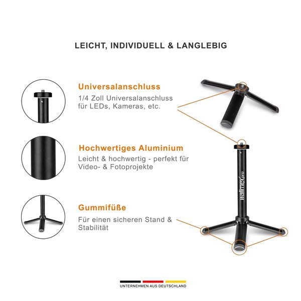 Walimex Pro Table floor stand 5 extensions B42