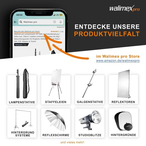 Walimex Pro Ministatief XL 2in1