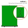 Walimex Pro Roll-up Panel Hintergrund grün 165x220