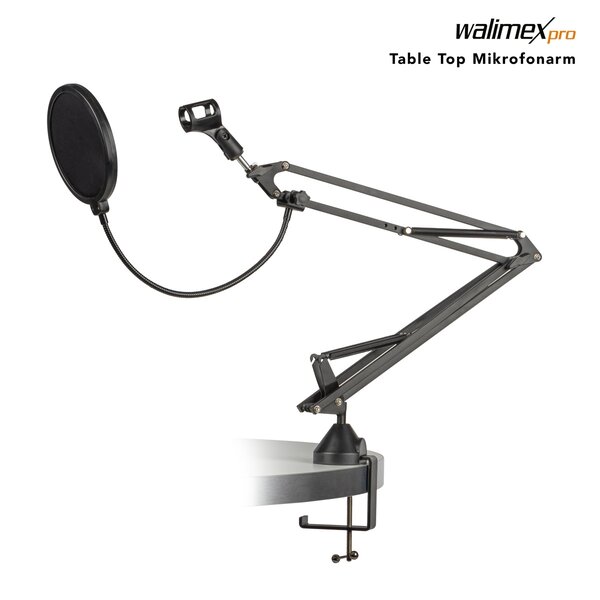 Walimex Pro Table Top Microphone arm