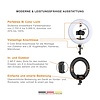 Walimex Pro LED Rainbow 60W RGBW Ring light Set 1