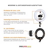 Walimex Pro LED Rainbow 60W RGBW Ring light Set 2