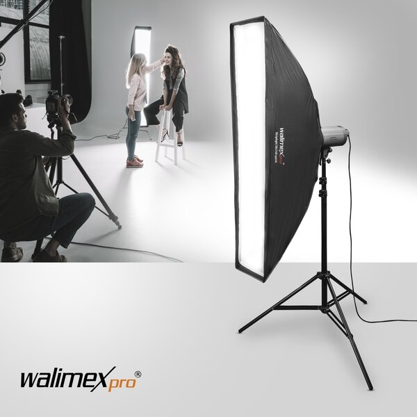 Walimex Pro SL Striplight Softbox QA 40x120cm | For various brands speedring