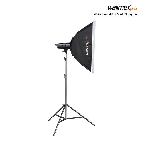 Walimex Pro Studio Lighting Emerger 400 Set Single