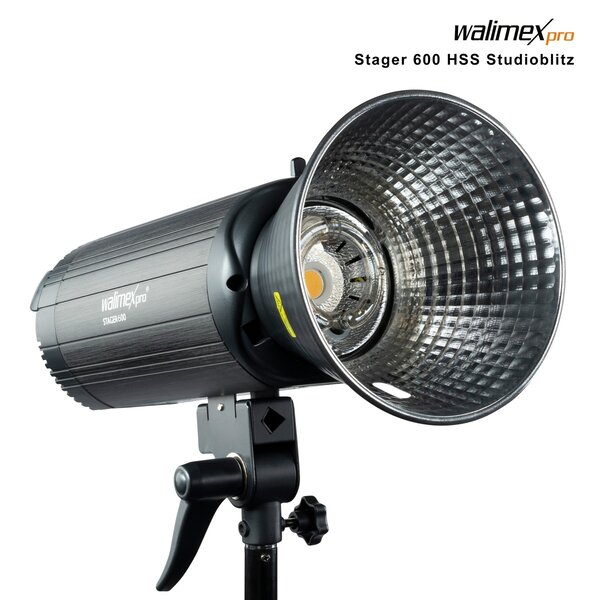 Walimex Pro Studio Lighting Stager 600 HSS Set Single