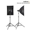 Walimex Pro Studio Lighting Newcomer 300 II Set Double