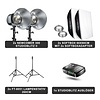 Walimex Pro Studio Lighting Newcomer 300 II Set Double