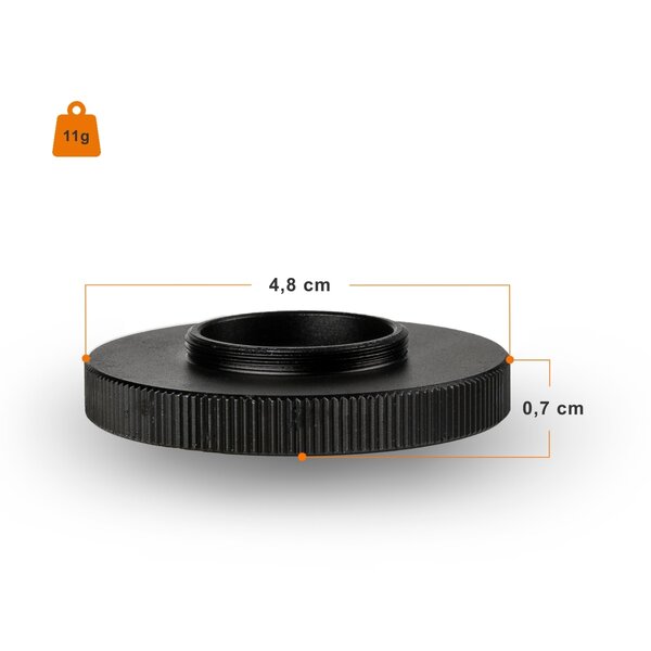 Walimex Pro T2 Adapter naar C-Mount