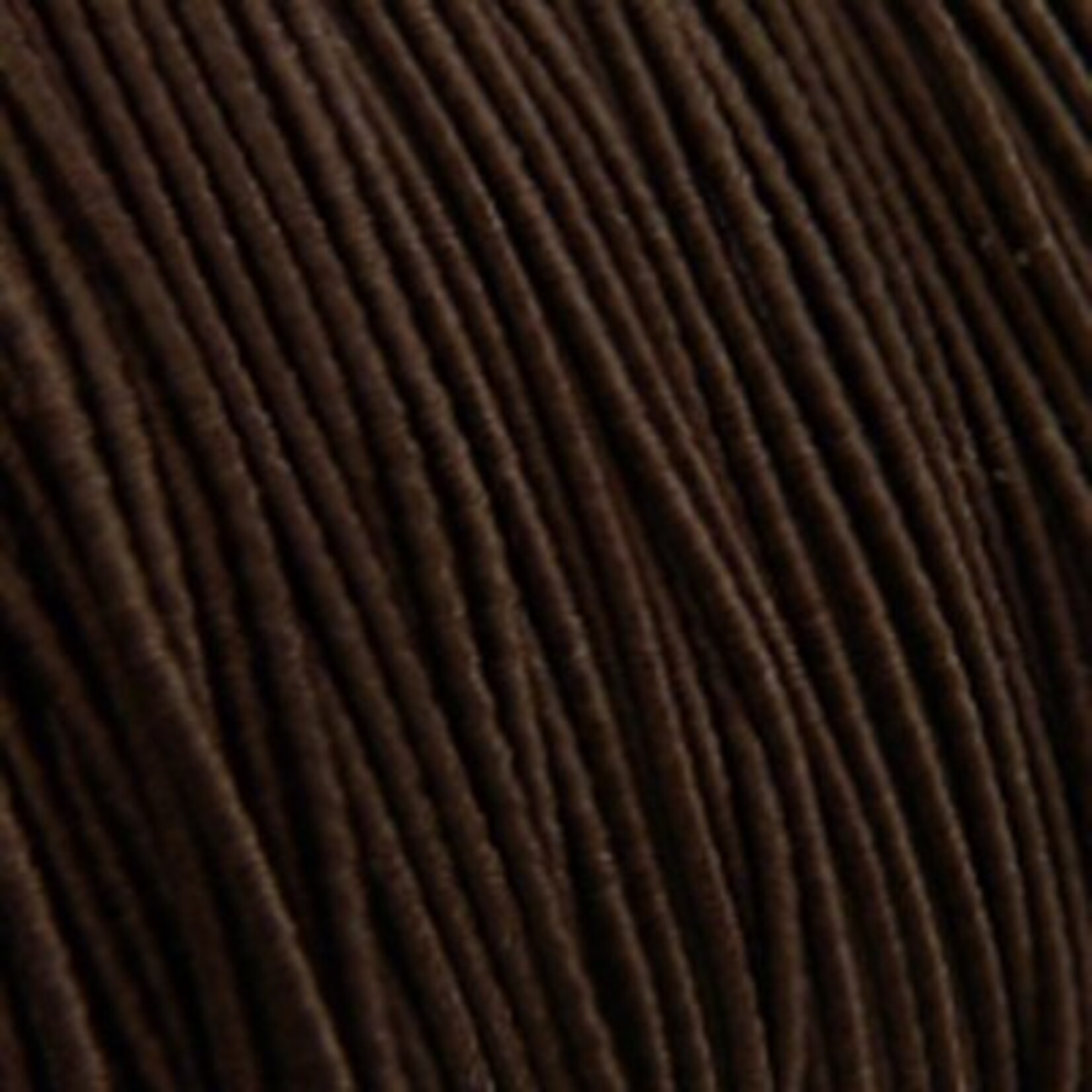 Elastiekdraad donkerbruin 0,8 mm (3m)