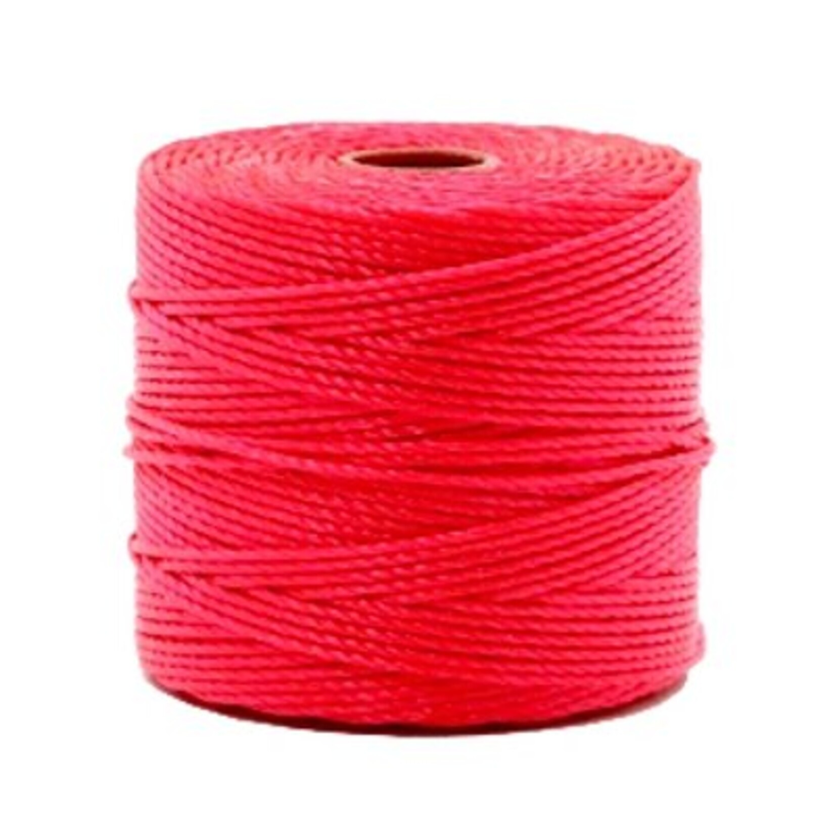 Nylon S-londraad 0,6 mm koraalroze (10 of 70 m)