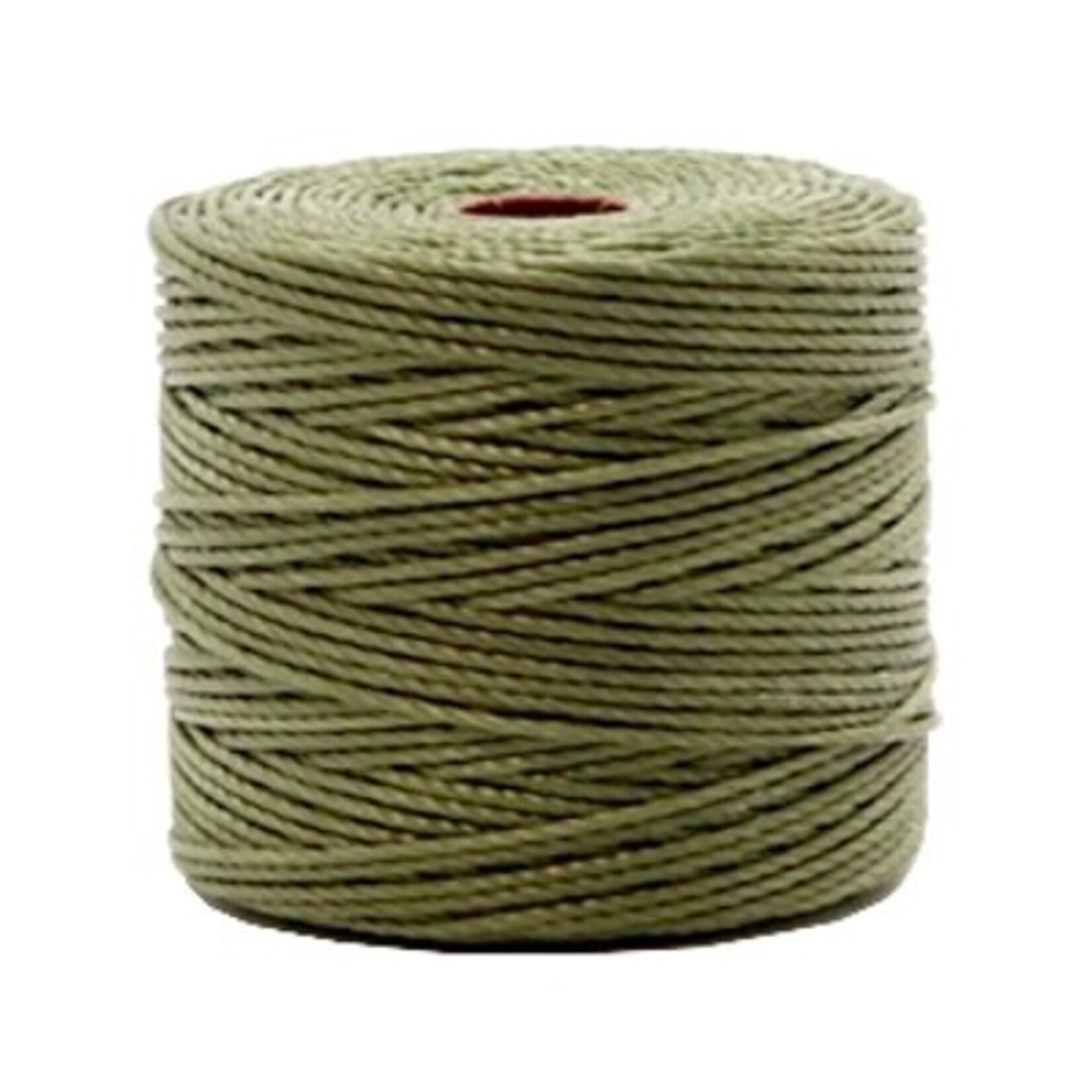 Nylon S-londraad 0,6 mm olijfgroen (10m)