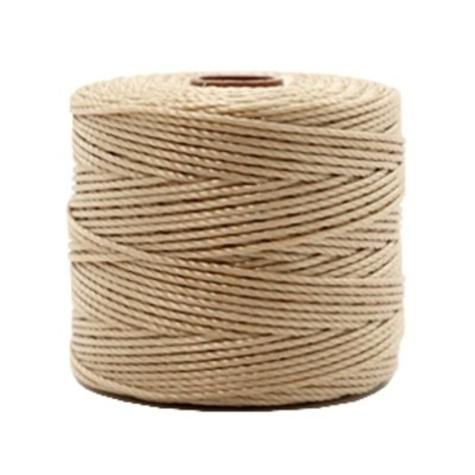 Nylon S-londraad 0,6 mm beige bruin(10m)