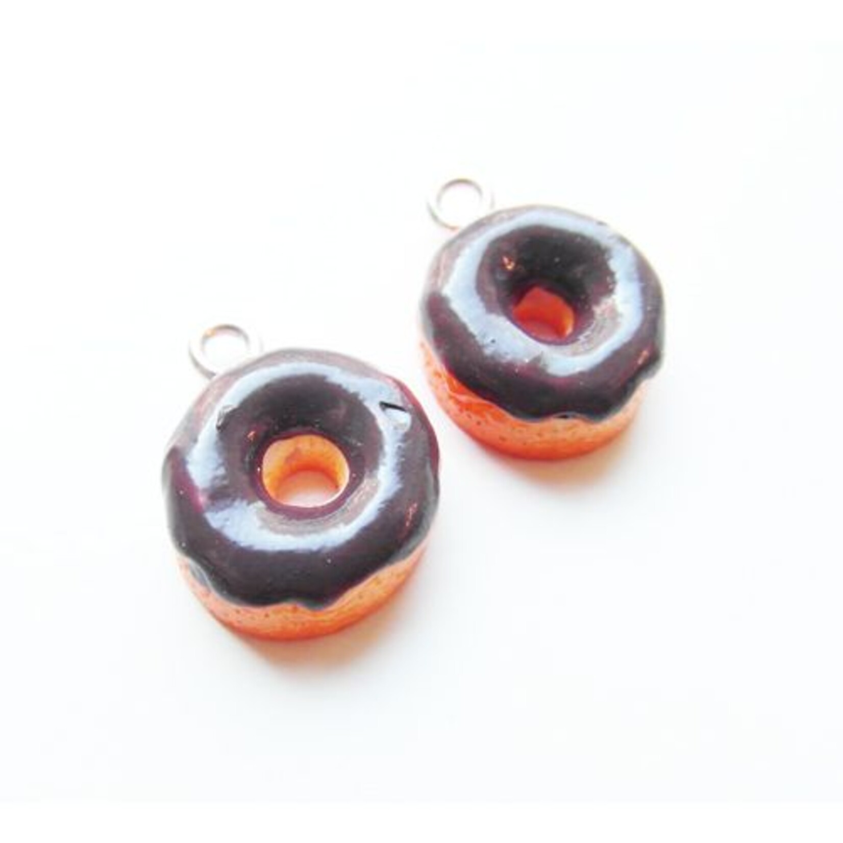 Mini donut bruin (1x)