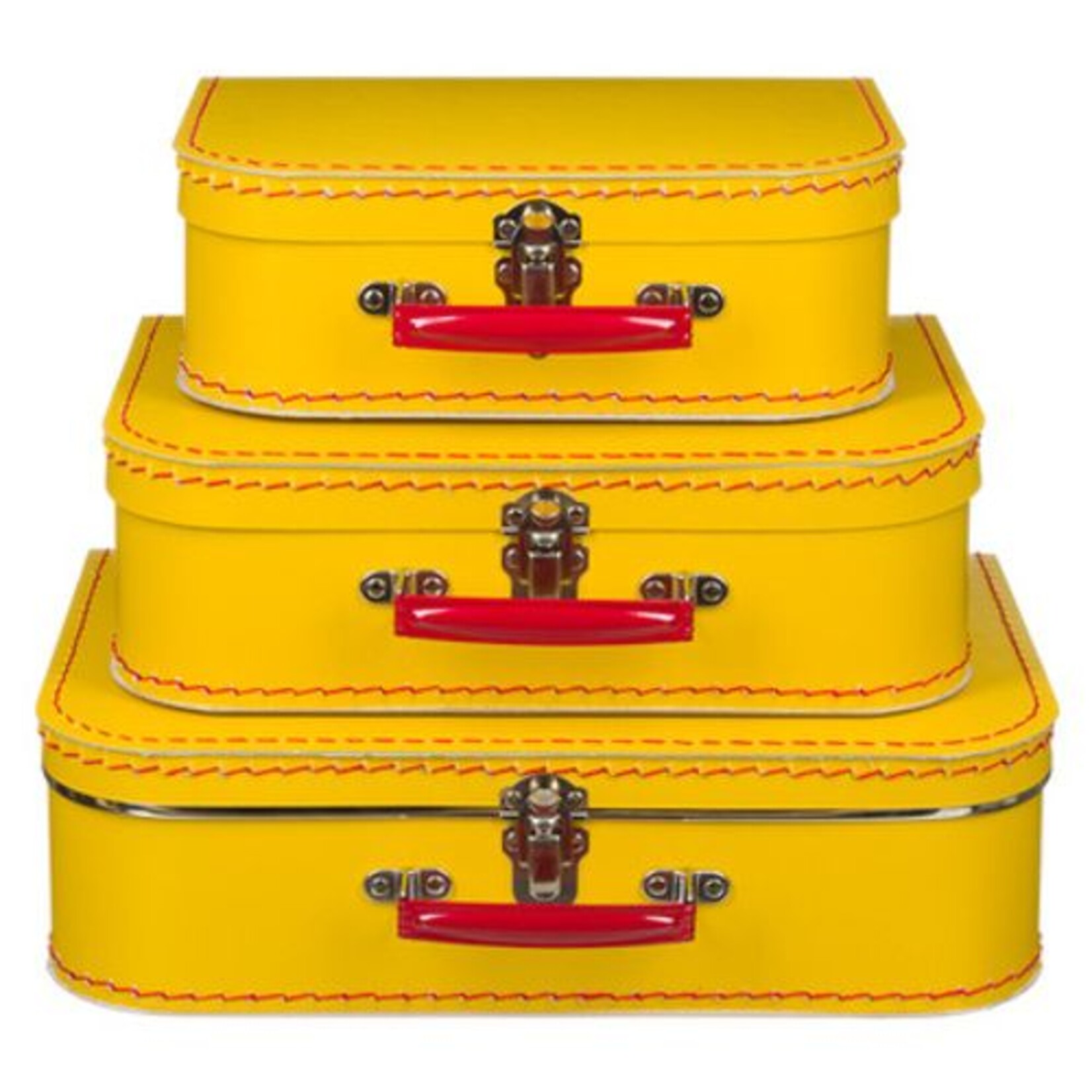 Mechato Koffer geel (set of los)