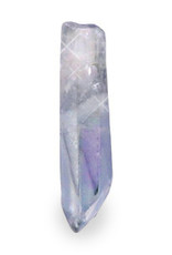 Aura kristalkwarts hanger lichtgrijs (1x)