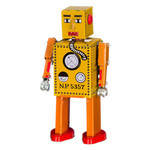 Mechato Robot lilliput geel oranje 12,5 cm