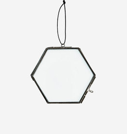 Madame Stoltz Mini wissellijst zwart 6-hoekig Hexagon