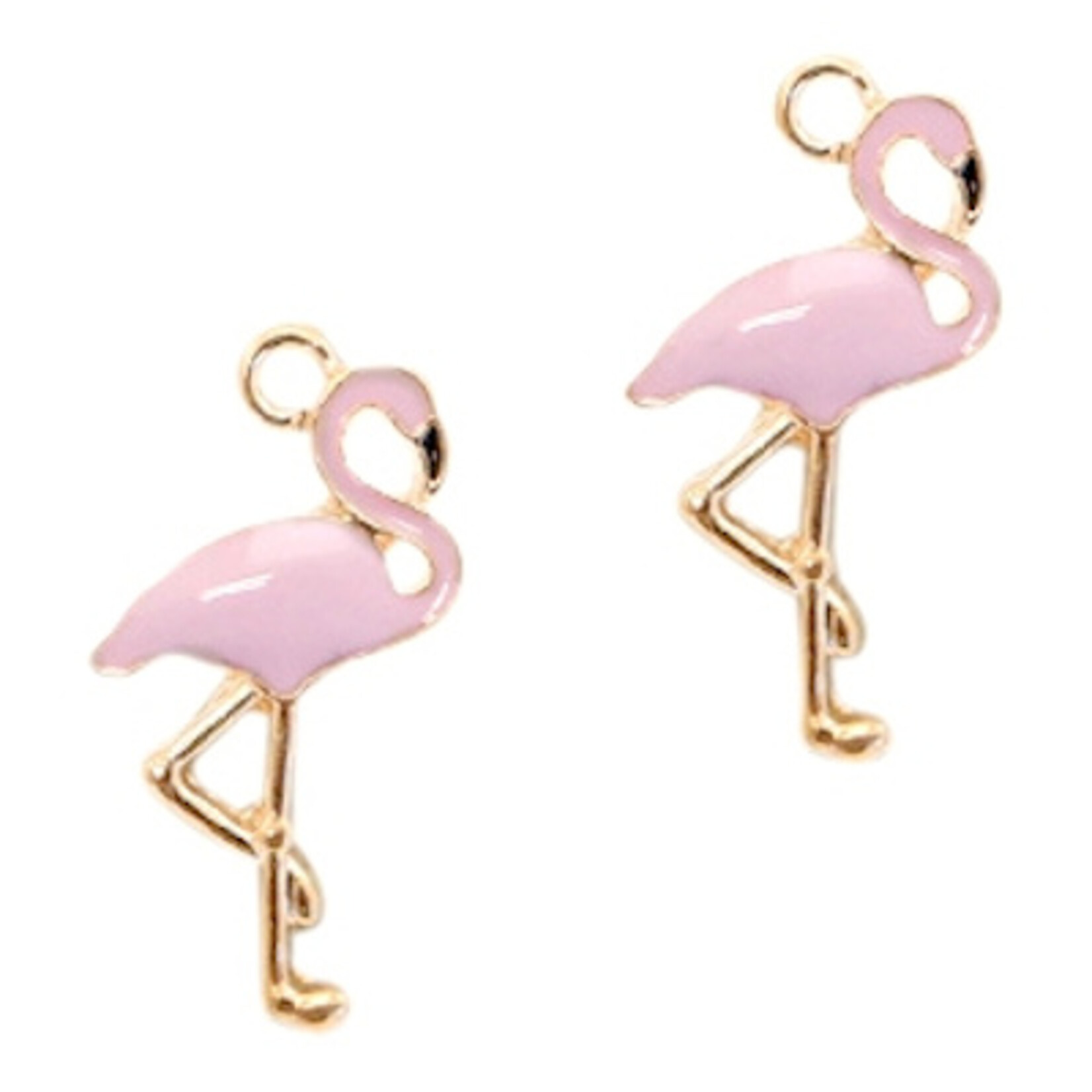 Bedel flamingo goud / lichtroze (1x)