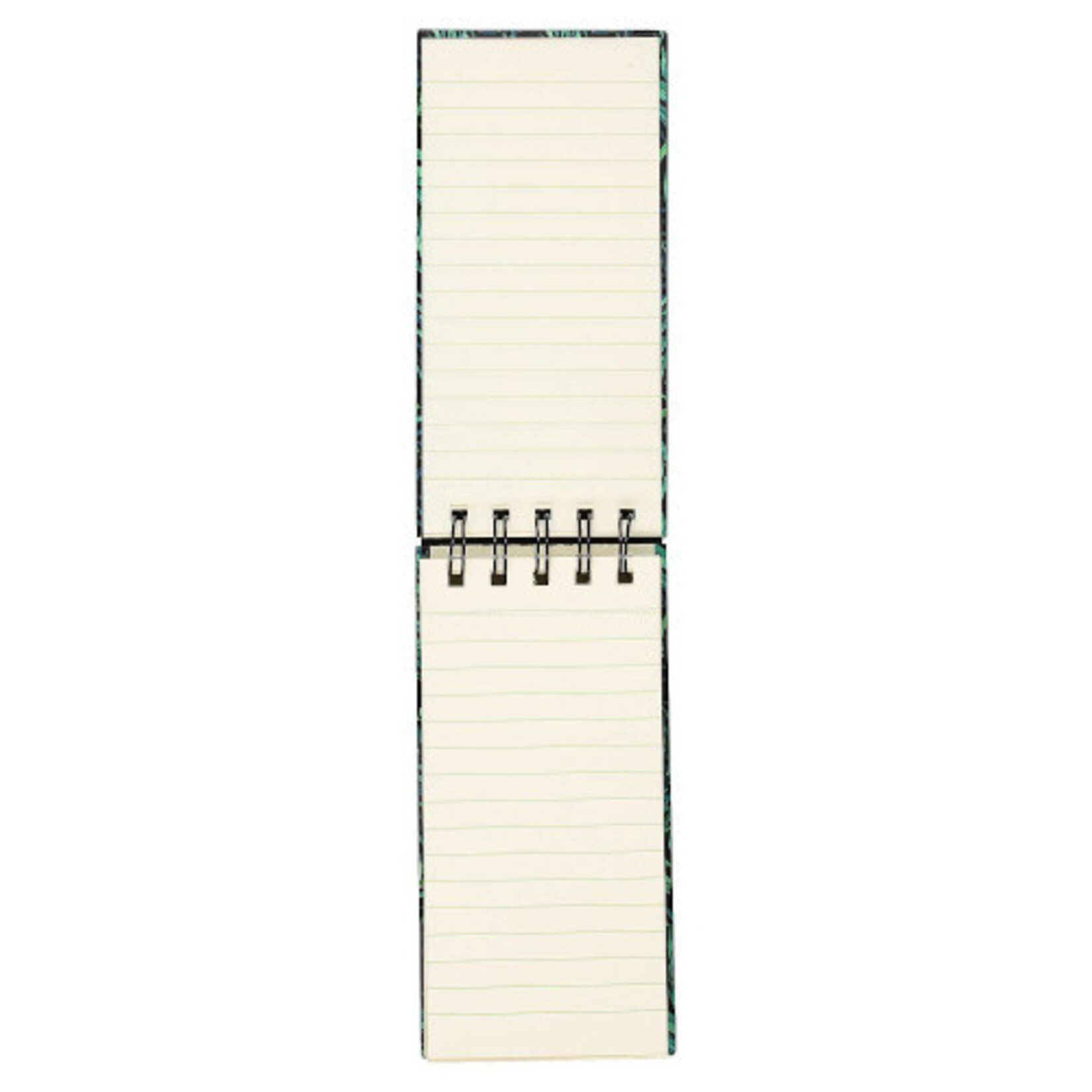 Tranquillo Notebook /ringband wit met zwarte dots