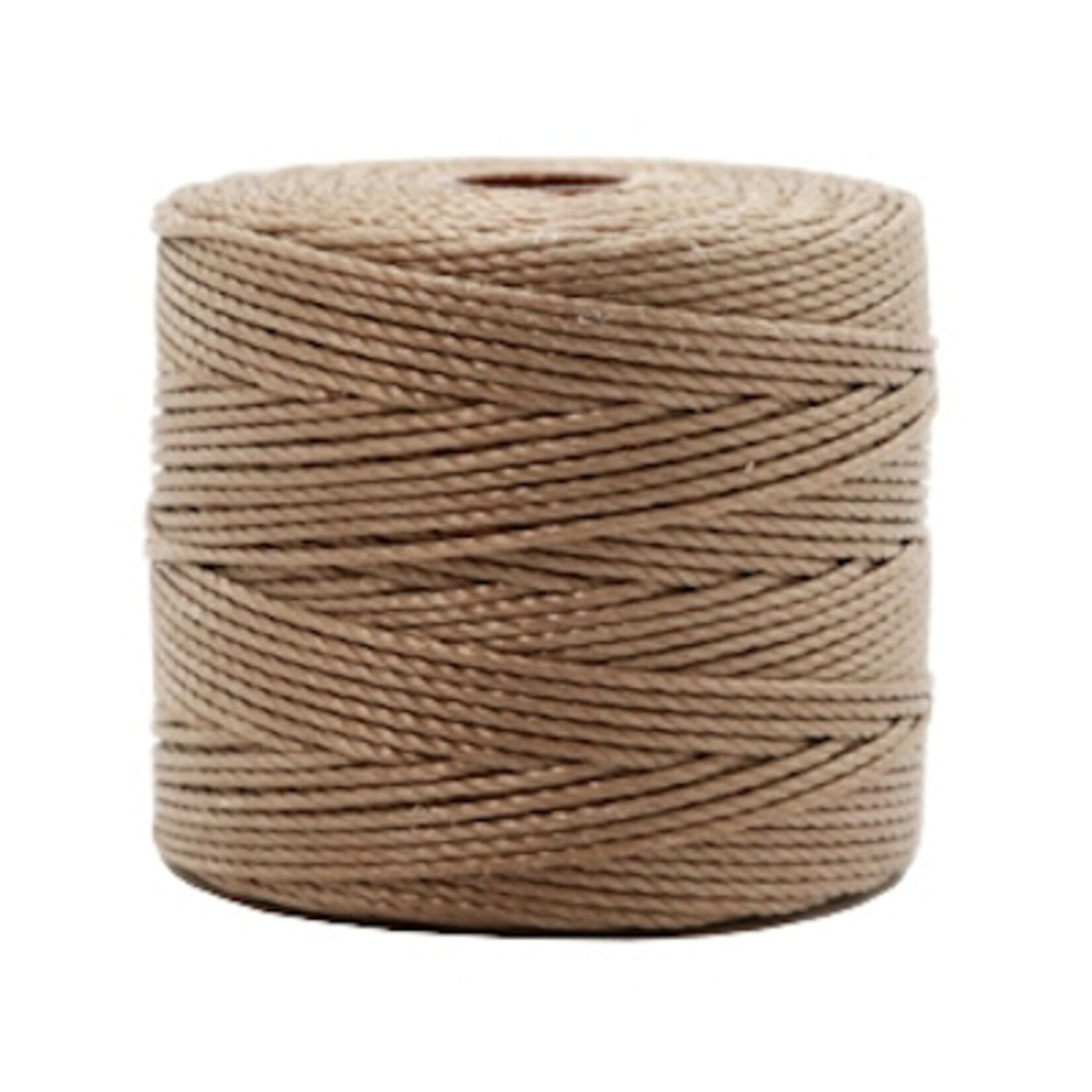 Nylon S-londraad 0,6 mm medium bruin (10m)