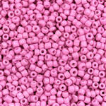 Glaskralen rocailles 2 mm 12/0 taffy pink(10gr)