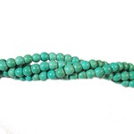 Turquoise kraal 4 mm (15x of streng)
