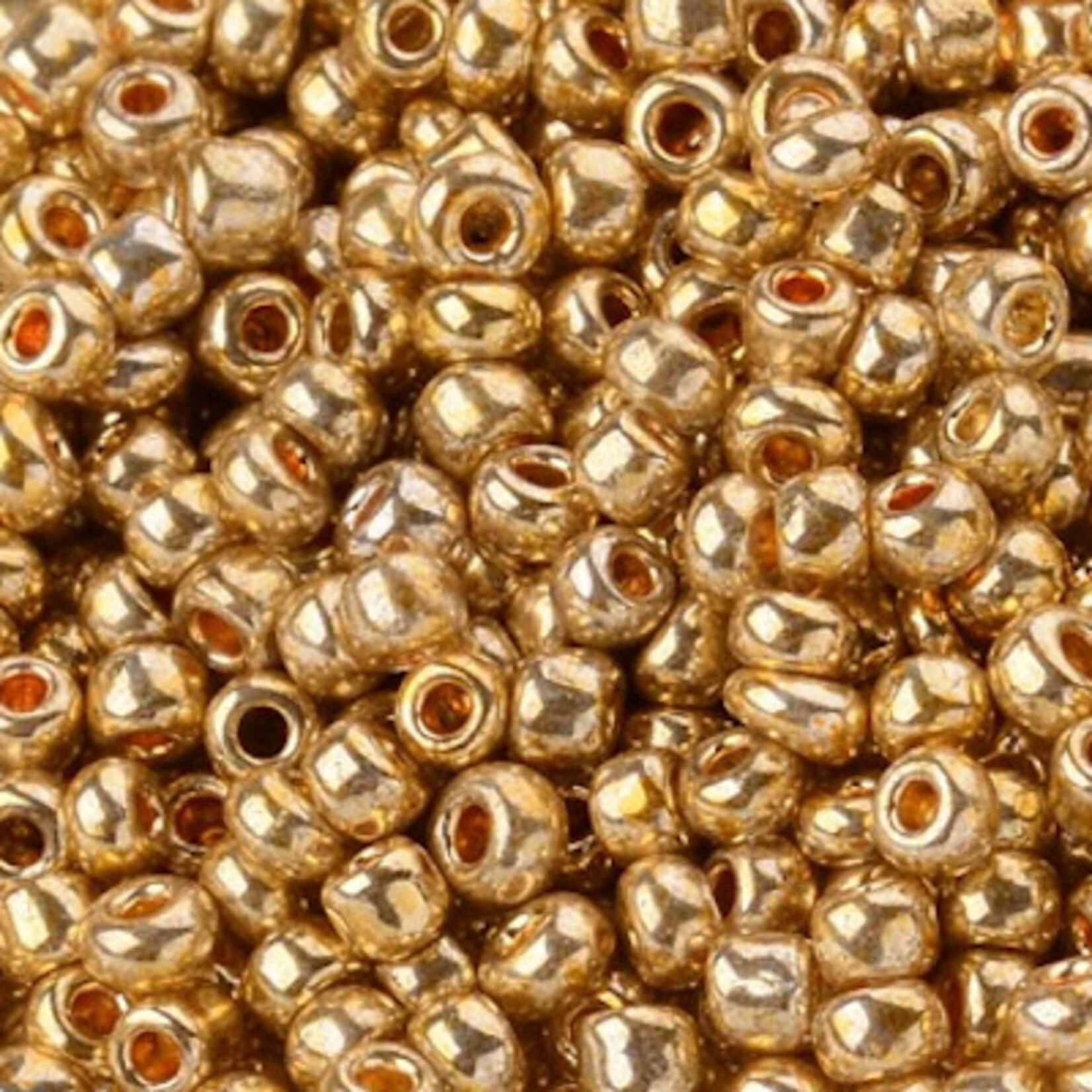 Glasrocailles goud 2 mm (10 gram)