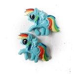 Flatback regenboogpaardje (2x)