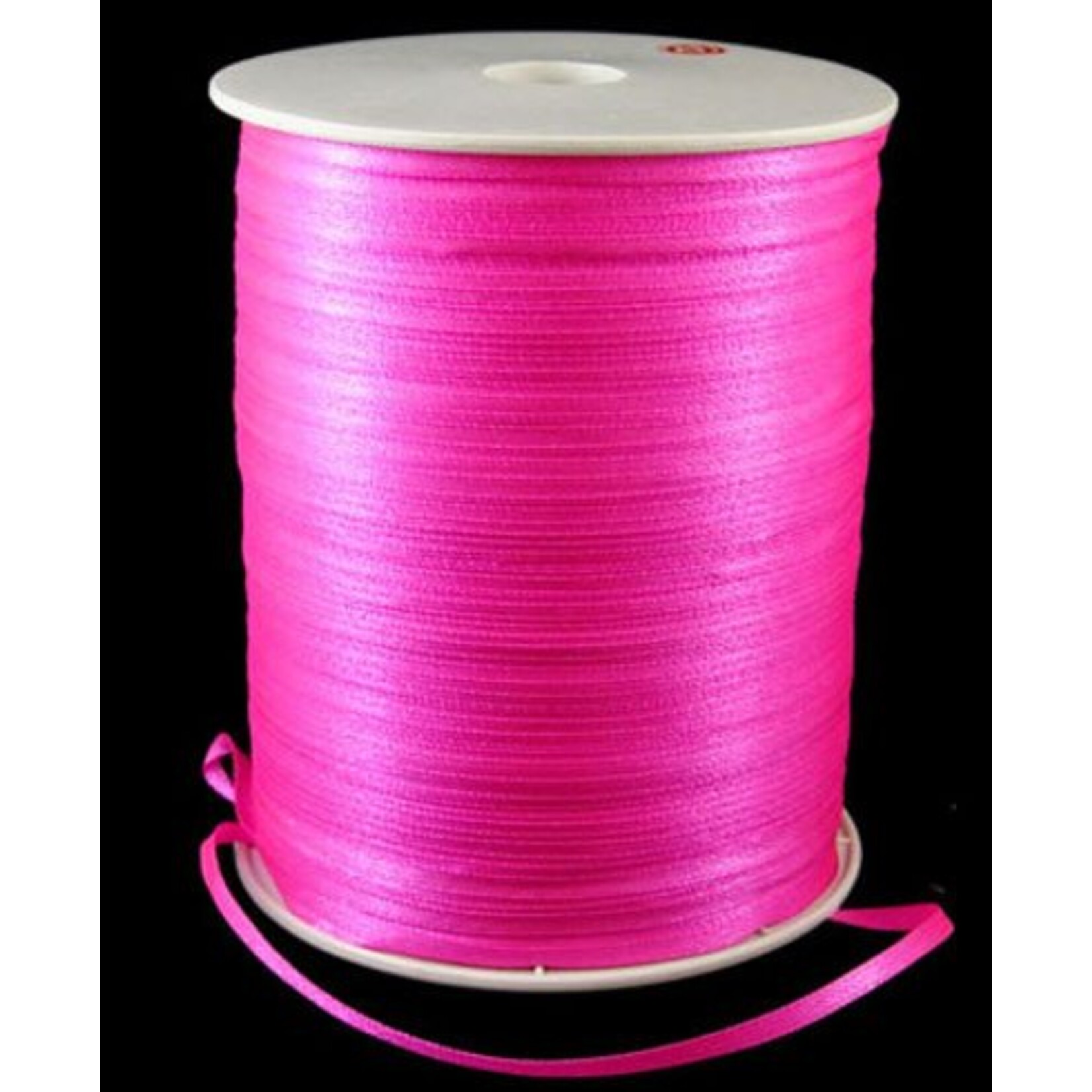 Restant rol satijnlint fuchsia 3 mm (800 m)