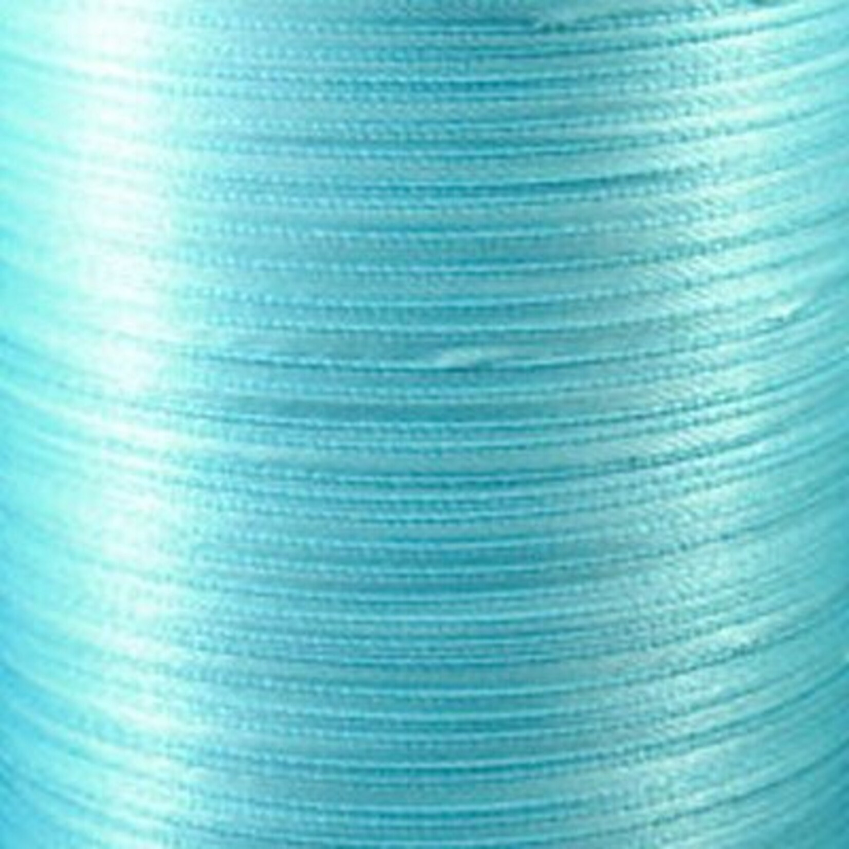 Restant rol satijnlint aquablauw 3 mm (800 m)