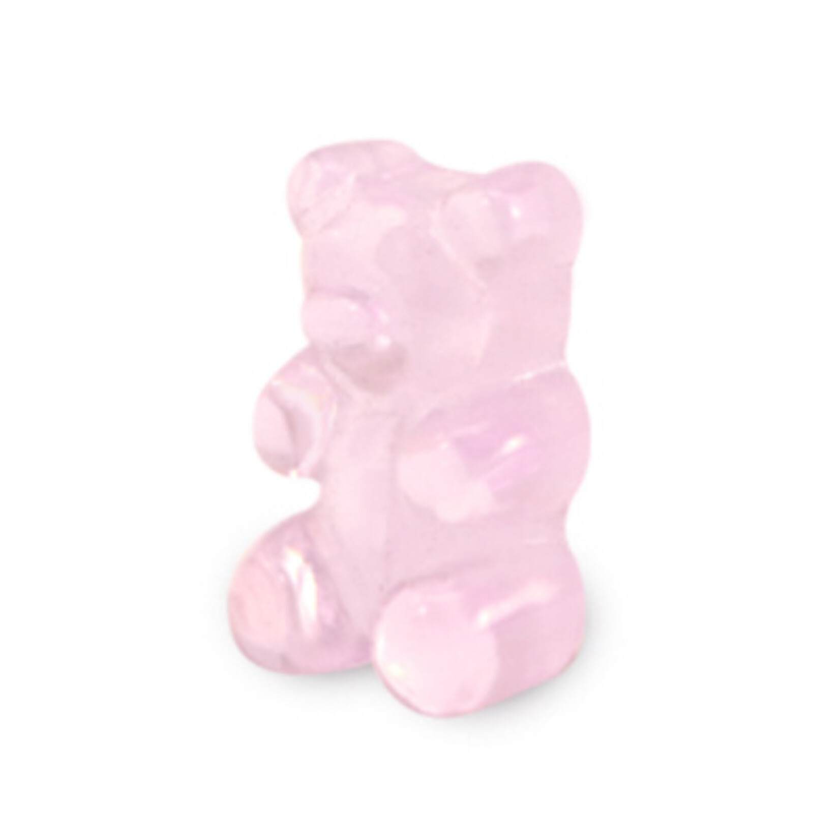 Kraal gummy bear lichtroze (1x)