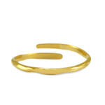 Ring stainless steel goud