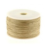 Waxkoord naturel 1 mm (5m)